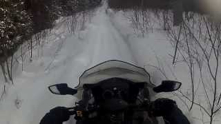 FRESH POWDER  SkiDoo expedition 2012 600 ace Quebec laurentides GOPRO BRPKakouris 2014 [upl. by Lambrecht]