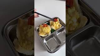 Pack my lunch with me asmr lunchbox lunch cooking satisfying aesthetic food easyrecipe [upl. by Asille]