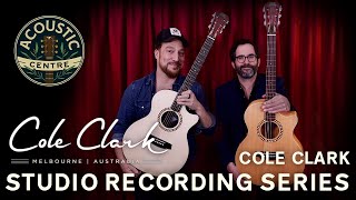 Cole Clark Studio Recording Mahogany CedarMahogany Spruce Rosewood [upl. by Eelannej]