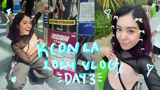 kcon la 2024 weekend day 3  shopping amp haul 🎀  7282024 VLOG 4K [upl. by Saba]