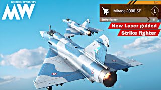 Mirage 20005F  New BP vip laser guided strike fighter🔥 review amp damage test  Modern Warships [upl. by Cloris804]