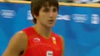 Ricky Rubio el medallista más joven en la historia de los Juegos [upl. by Lucius512]