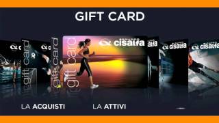 Cisalfa Sport GIFT CARD  la libertà di scegliere il meglio dello sport [upl. by Yeloc]