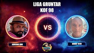 LIGA GRUNTAR KOF 98 ADRIANO HDK VS BINHO 1000 [upl. by Handy484]