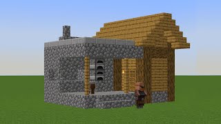 Minecraft Building Tutorial Blacksmith [upl. by Amy233]