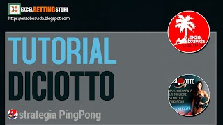 TUTORIAL PING PONG DICIOTTO [upl. by Akimihs405]