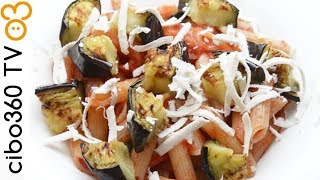 Pasta alla norma ricetta con melanzane grigliate [upl. by Icyaj]