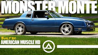 700 HP 1984 Chevy Monte Carlo SS Built to Drive  American MuscleHD [upl. by Inavoj868]