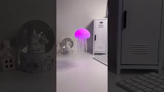 I’m obsessed 🪼 roomdecor decor room lamp jellyfish ocean nightlights home lights foryou [upl. by Akkin]