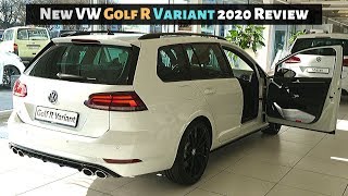 New VW Golf R Variant 2020 Review Interior Exterior [upl. by Htaek]