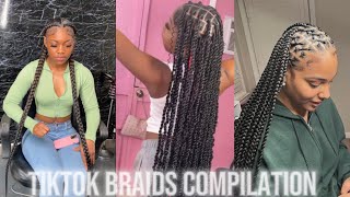 TIKTOK BRAIDS COMPILATION 2023 TheStyleSavvy [upl. by Keith698]