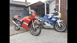 RD125LC mk1 first start in over 6 months [upl. by Ynahirb157]