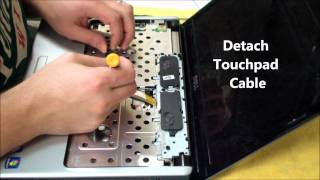 Dell Inspiron 1440 Laptop DC Power Jack Repair [upl. by Feinstein586]