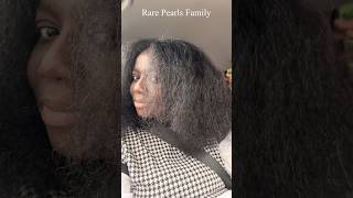 I Just Blow Dried My Natural Hair 🥰 Shorts [upl. by Ulu774]