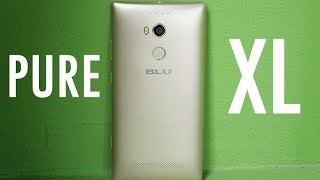 BLU Pure XL Review A lot of phone for its price  Pocketnow [upl. by Nebeur]