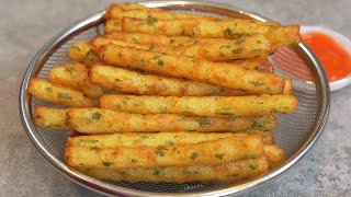 Crispy French Fries At Home Delicious  Potato sticks  Potato Recipes [upl. by Dworman]