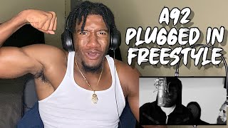 A92 Offica x Ksav x Dbo x BT  Plugged In W Fumez The Engineer AMERICAN REACTION [upl. by Ardnazil]