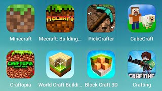 Minecraft Mecraft Building PickCrafter CubeCraft Craftopia World Craft Block Craft Crafting [upl. by Irrek]