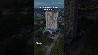 Aerial View of Sotogrande Davao Hotel a 15storey building with a total of 258 rooms djimini4pro [upl. by Kcir]