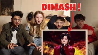 College friends react to Dimash  SOS  2021 [upl. by Solberg]