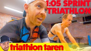 105 Sprint Triathlon in 8hrs of Training per Week [upl. by Danella]