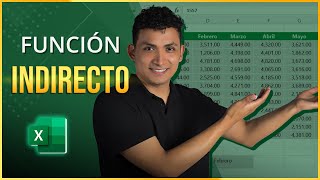 Cómo Usar la Función INDIRECTO en Excel – Paso a Paso [upl. by Auqinom]