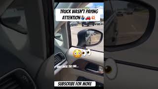 Truck Accidentally Hits Another Vehicle👀🤔shorts foryou explore suggest suggested fypage [upl. by Leonteen]