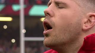 Anthems  Wales vs England 6N Rd3 2019 [upl. by Khano]