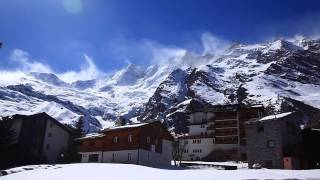 Ski Zenit  SaasFee surroundings [upl. by Donaghue581]