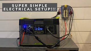 Ford Transit Build  Electrical Explained  Update On The Van Build [upl. by Vigor]