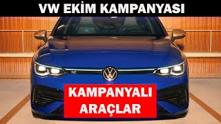 VW EKİM KAMPANYALI ARAÇLARI [upl. by Purdum]