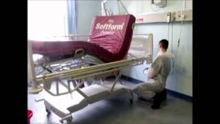 How to clean a hospital bedwmv [upl. by Agrippina]