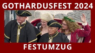 Gothardusfest 2024 Festumzug  Gotha [upl. by Ilocin588]