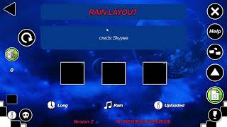 GD SHOWCASE Rain Layout by ZearusGD me With Clicks [upl. by Volin496]