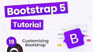 Bootstrap 5 Crash Course Tutorial 19  Customizing Bootstrap [upl. by Carolann71]