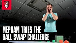 CONTROVERSIAL tactics 🤯  Chris Mepham tries the Ball Swap Challenge [upl. by Eizzil]