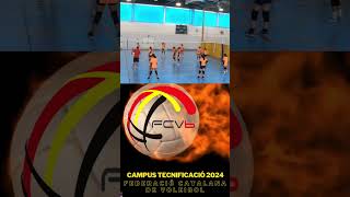 CAMPUS HOSPITALET TORN 1  FCVB  FEDERACIO DE VOLEIBOL 2024 voleibol voleybol voleibolfeminino [upl. by Eiahpets]