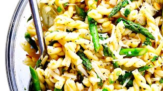 Lemony Artichoke Pasta Salad [upl. by Alaik565]