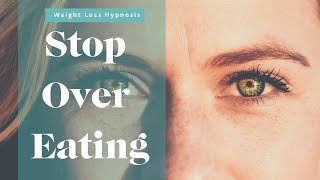 Weight Loss Hypnosis  Mindfulness Eating Hypnosis  Enjoy Eating every bite and Feel full quicker [upl. by Trix]