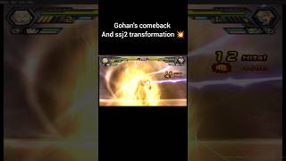 Gohans comeback amp ssj2 transformation was 💥 gohanbestia ssj2gohan [upl. by Wilder14]