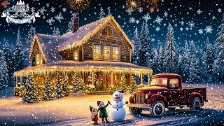 Beautiful Snowy Christmas Ambience 🎁 Top Christmas Songs of All Time Peaceful Christmas Piano Music [upl. by Westbrook482]