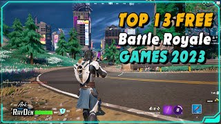 Top 13 FREE Battle Royale Games for PC 2023 [upl. by Ahsenal]