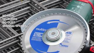 Multicut Multipurpose Circular Saw Blades [upl. by Branch]