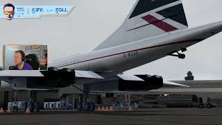 P3Dv5 FSLabs Concorde V2  Quickly flying back to Heathrow [upl. by Faina]