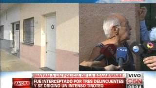 C5N  POLICIALES MATAN A UN POLICIA DE LA BONAERENSE EN CASEROS PARTE 2 [upl. by Neil734]