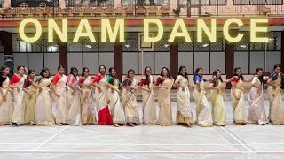 College Dance performance for Onam Celebration  2023 [upl. by Ardnama]