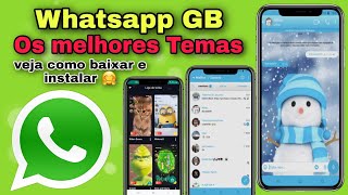 OS MELHORES TEMAS DO WHATSAPP GB 2022 [upl. by Ahsemot288]