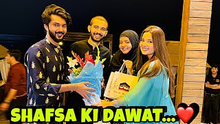 NEWLY MARRIED COUPLE KI DAWAT KARDI😍 RABESAIN OR SHAFSA EK SATH♥️ VLOG BY RABEECA RabeecaKhan [upl. by Eskil]