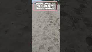 Marsch zum Meer Endlich der Strand herbstpower marschzummeer hiking shorts reel [upl. by Cord]