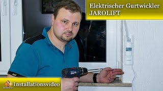 Montageanleitung Elektrischer Gurtwickler JAROLIFT  JAROMAT Pro UP [upl. by Pepi]